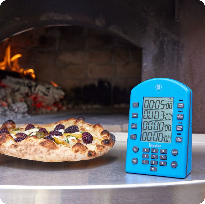 Timestack Next to Outdoor Pizza Oven