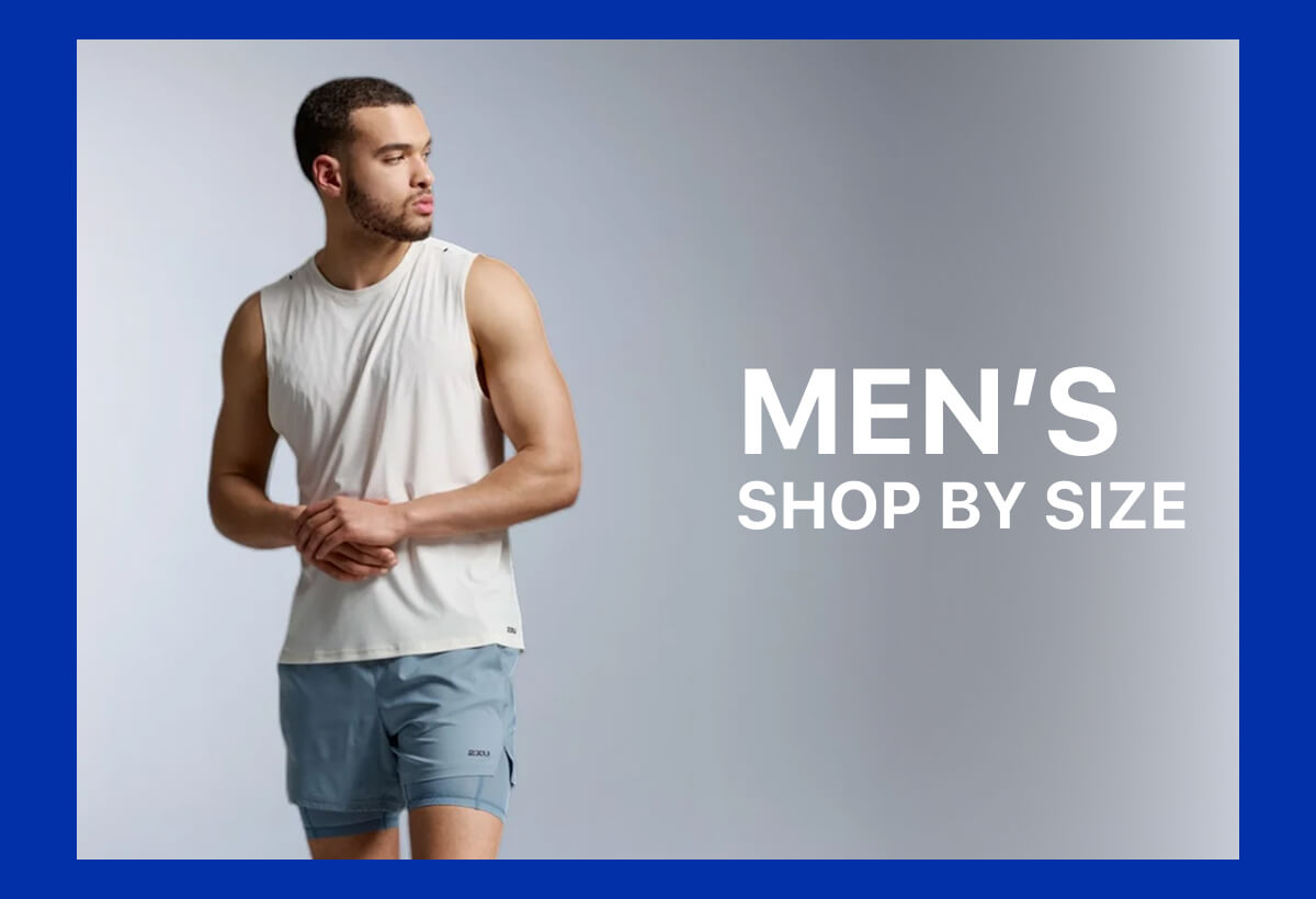 MEN’S SHOP BY SIZE 