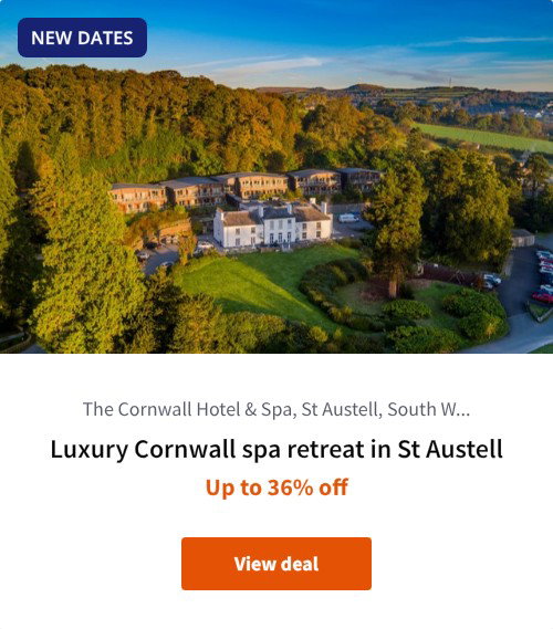 Luxury Cornwall spa retreat in St Austell