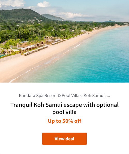Tranquil Koh Samui escape with optional pool villa