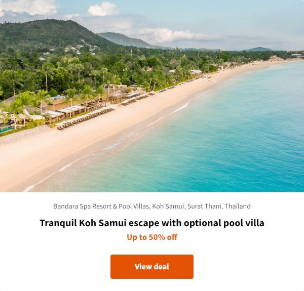 Tranquil Koh Samui escape with optional pool villa