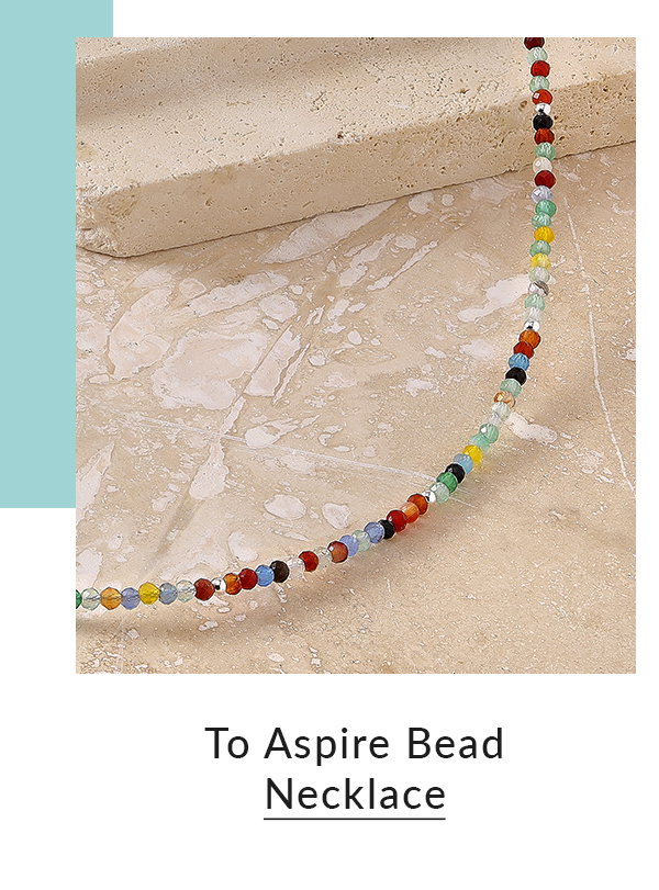 To Aspire Bead Necklace