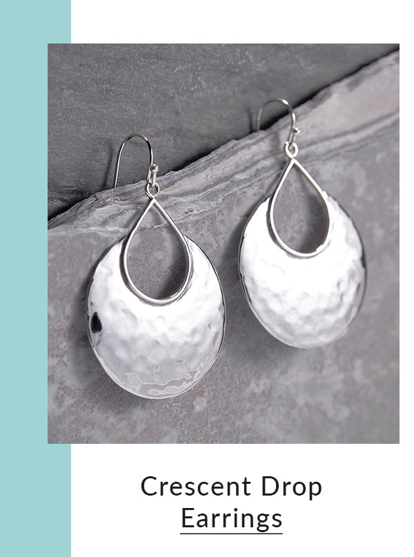 Crescent Drop Earrings