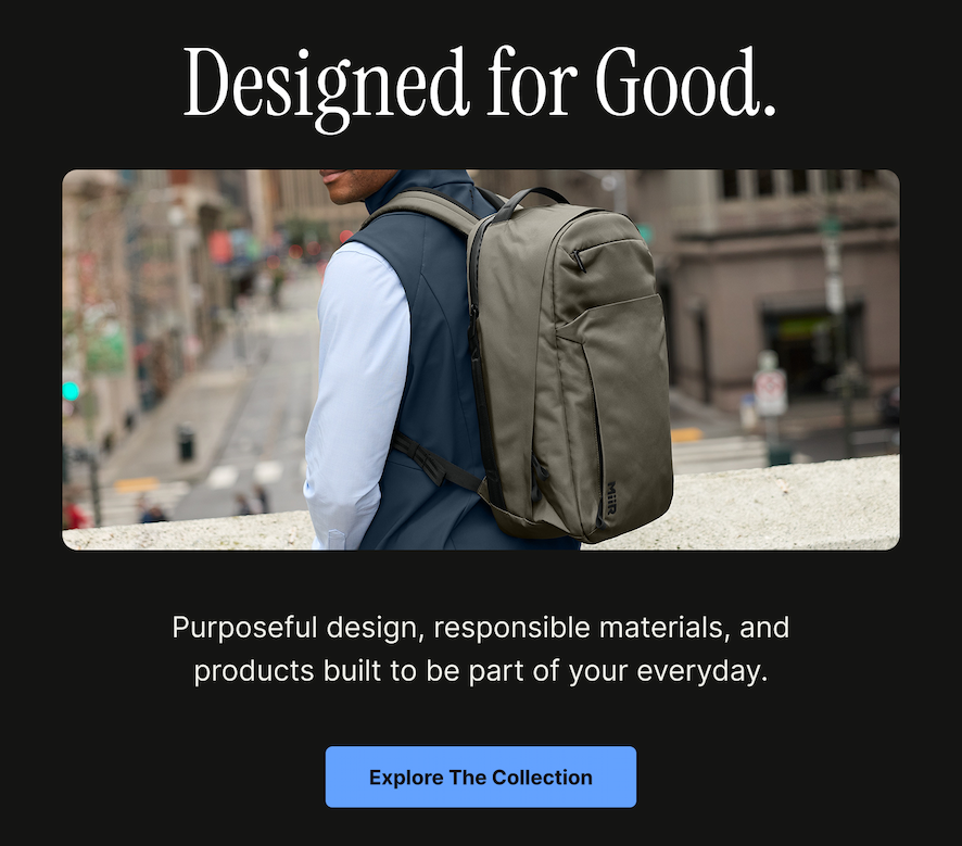 Designed for Good.