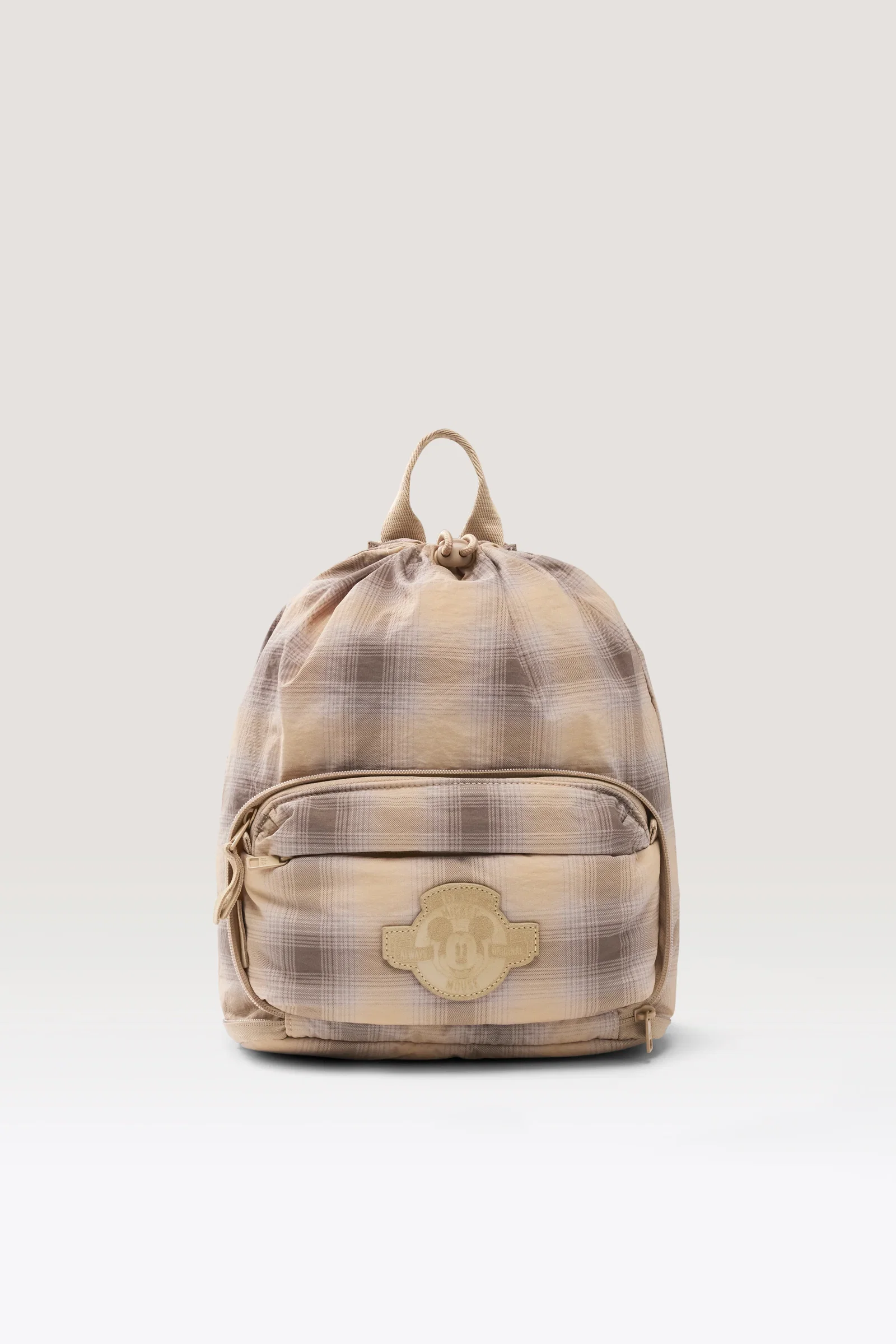 Image of The Disney Compactible Backpack in Plaid