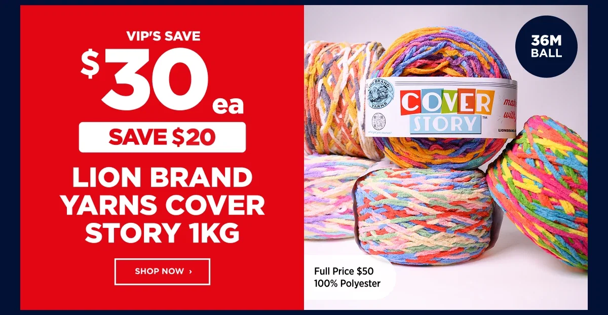 Lion brand yarns cover story