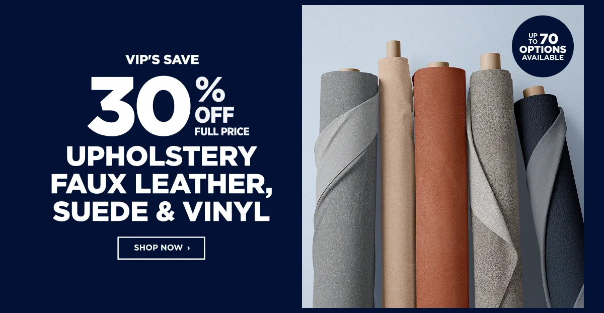 upholstery faux leather Suede & vinyl