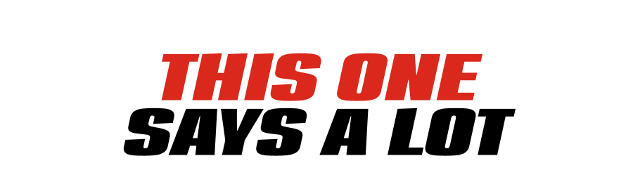 This One Says A Lot