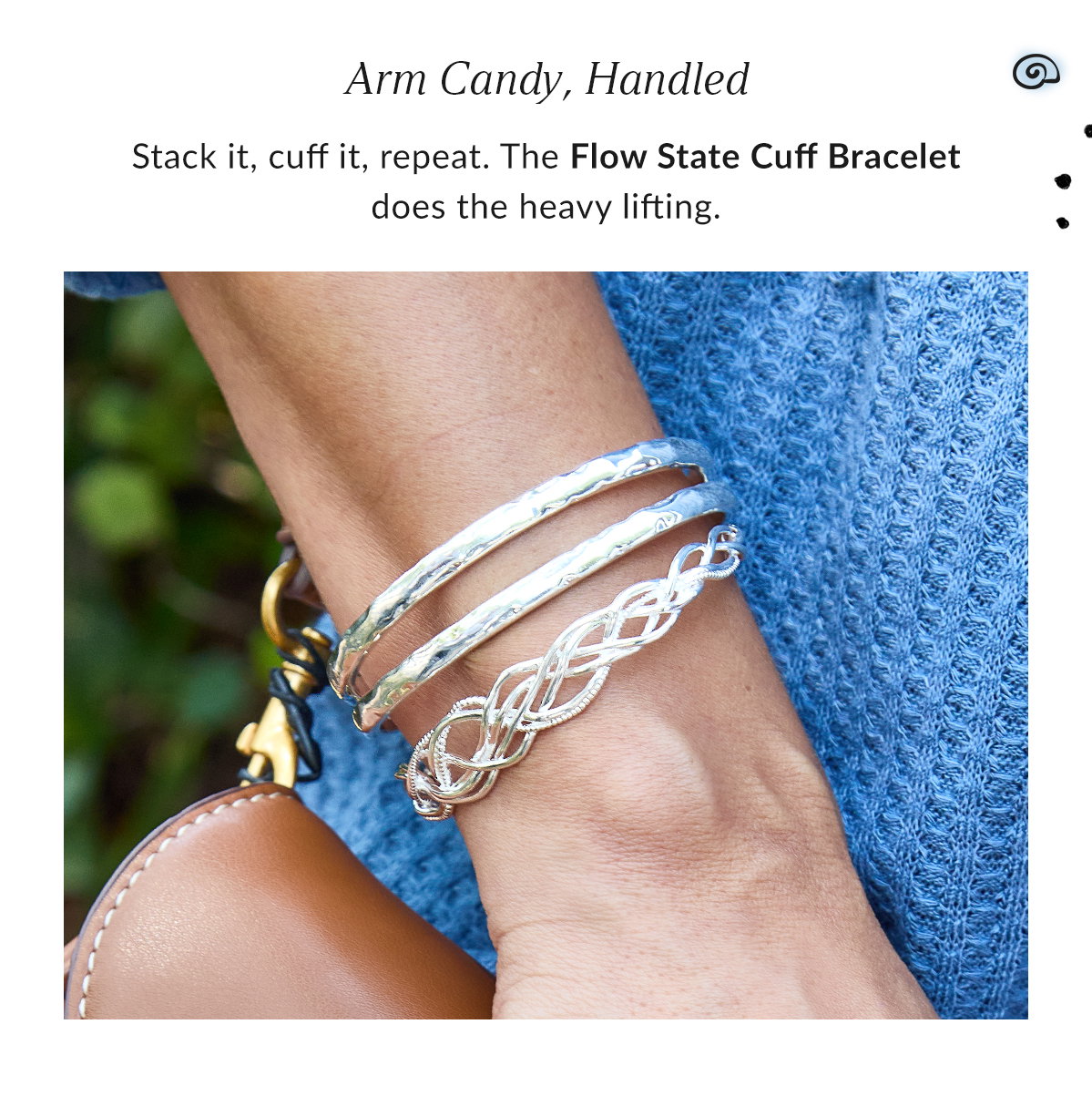 Flow State Cuff Bracelet