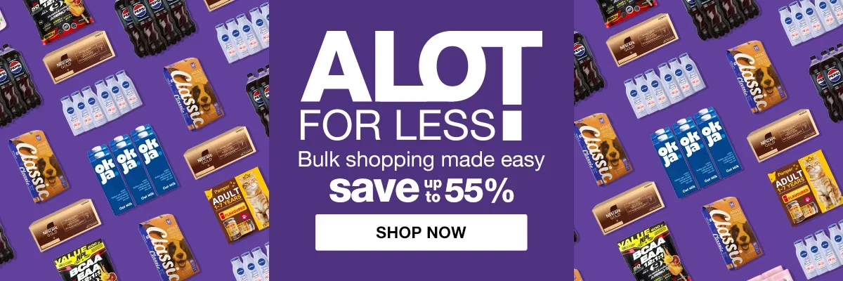 Alot for less | Up to 55%