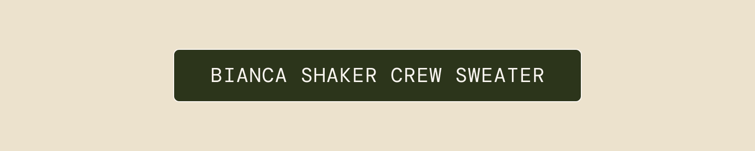 Bianca Shaker Crew Sweater