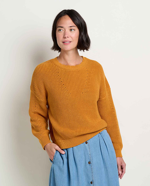 Bianca Shaker Crew Sweater