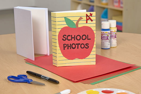 Colorations® Back-To-School My School Year Photo Album Craft Kit - Makes 12 Crafts