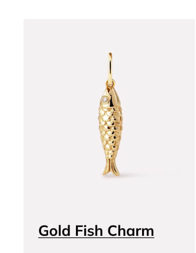 Gold Fish Charm Gold Fish Charm