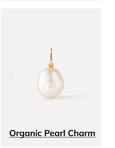 Organic Pearl Charm Organic Pearl Charm