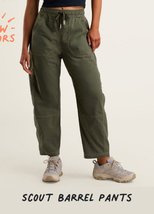 Shop the Scout Barrel Pants