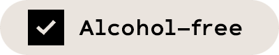 Alcohol-free