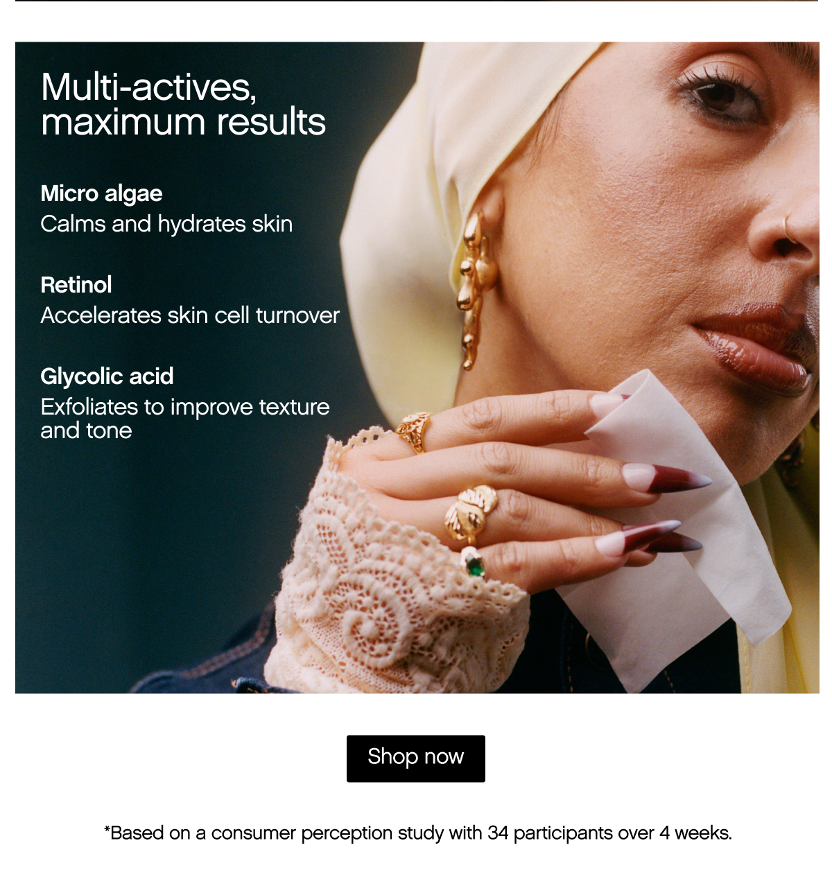 Multi-actives, maximum results