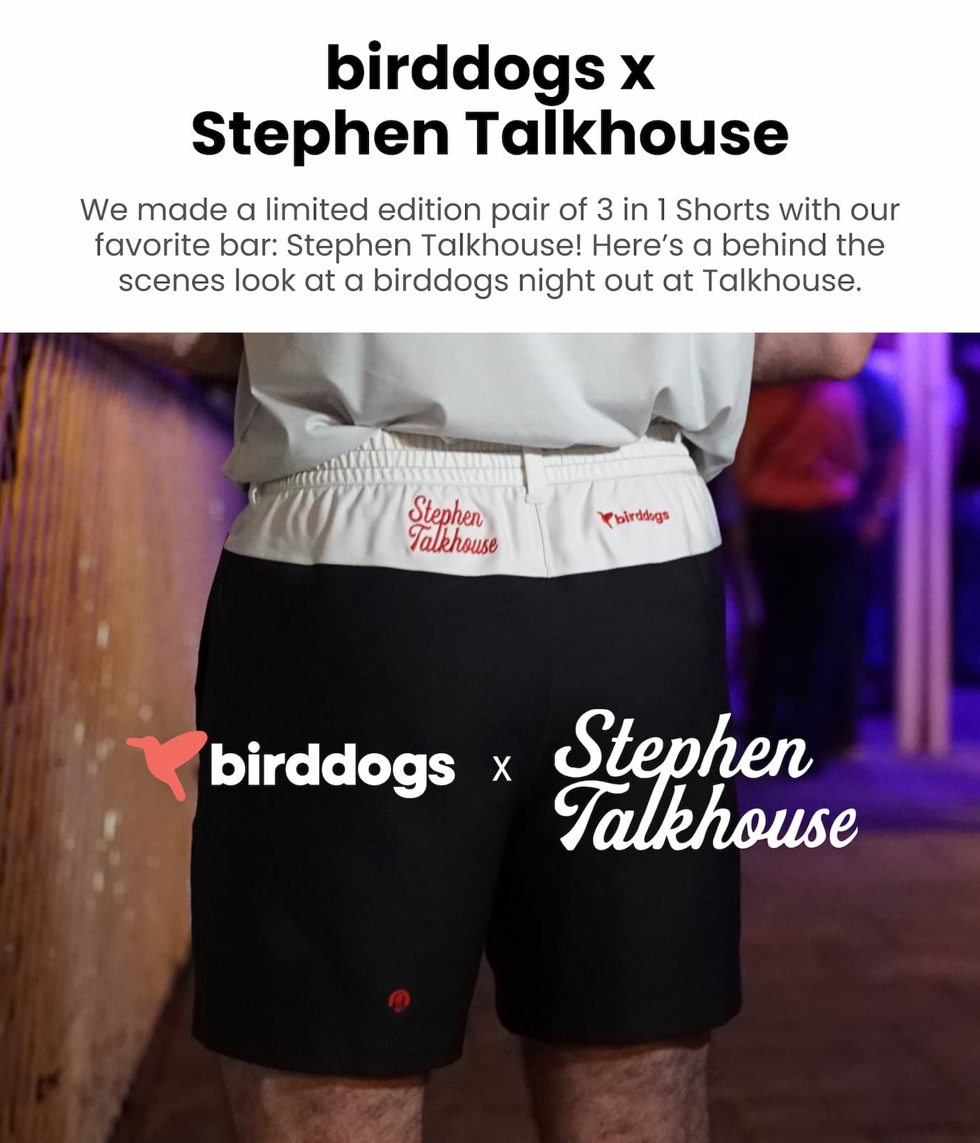 birddogs x Stephen Talkhouse