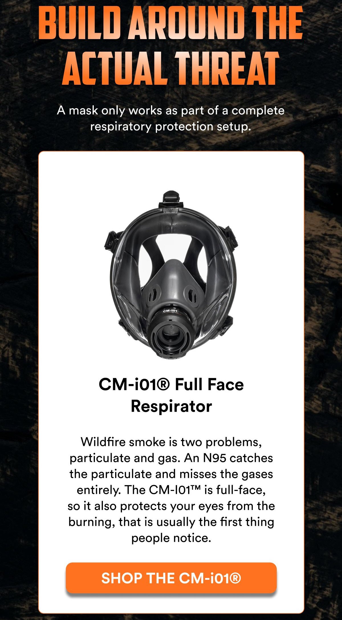 MIRA Safety® CM-i01® Full Face Respirator