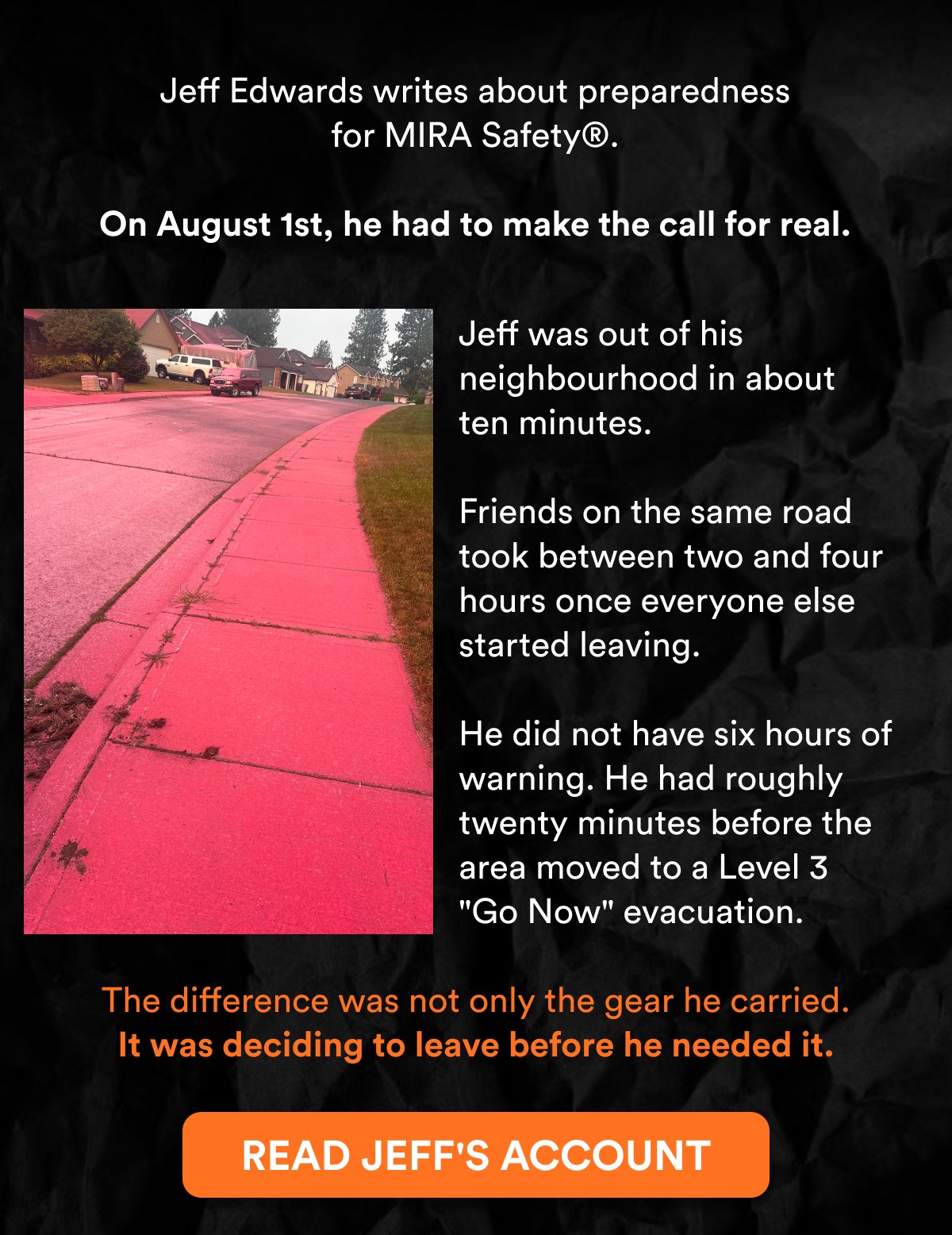 READ JEFF'S ACCOUNT