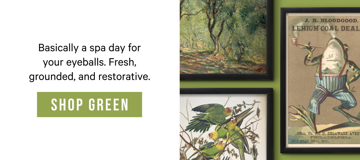 Basically a spa day for your eyeballs. Fresh, grounded, and restorative.