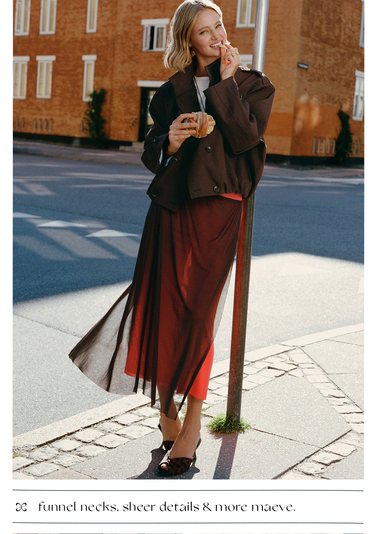 funnel necks. sheer details and more maeve.
