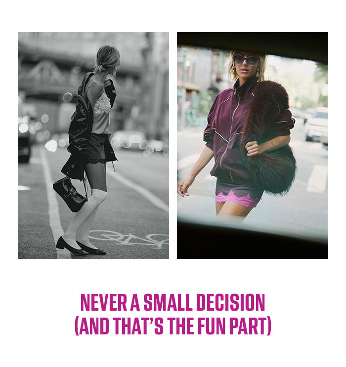 Never a small decision
