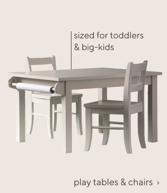 play tables & chairs