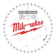 Milwaukee 4932471932 165mm x 20mm 40T Thin Kerf Wood Saw Blade