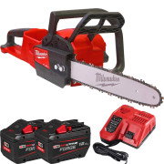 Milwaukee M18 FCHS35-122 18V FUEL Brushless 35cm Chainsaw, 2x 12.0Ah FORGE Batteries & Charger