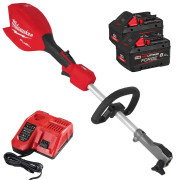Milwaukee M18 FOPH2-802 18V FUEL GEN 2 Brushless Outdoor Power Head with Quik-Lok, 2x 8.0Ah FORGE Batteries & Charger