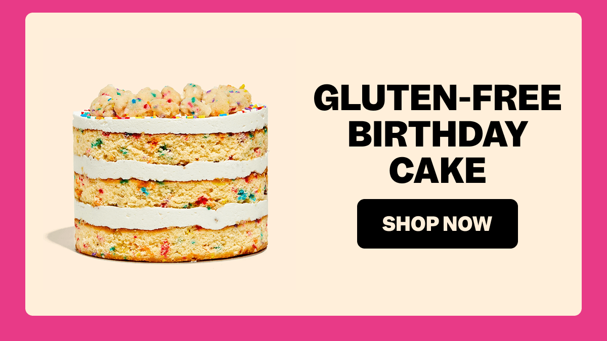 GLUTEN-FREE BIRTHDAY CAKE SHOP NOW