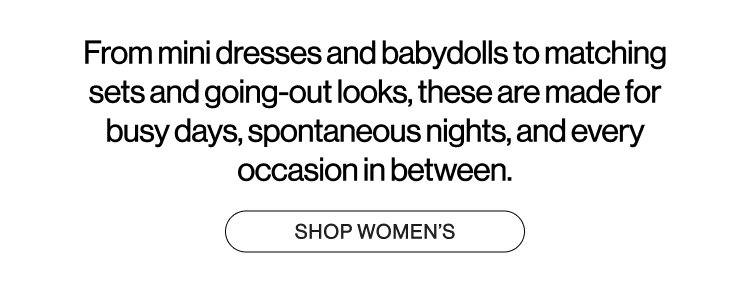 SHOP WOMEN'S 