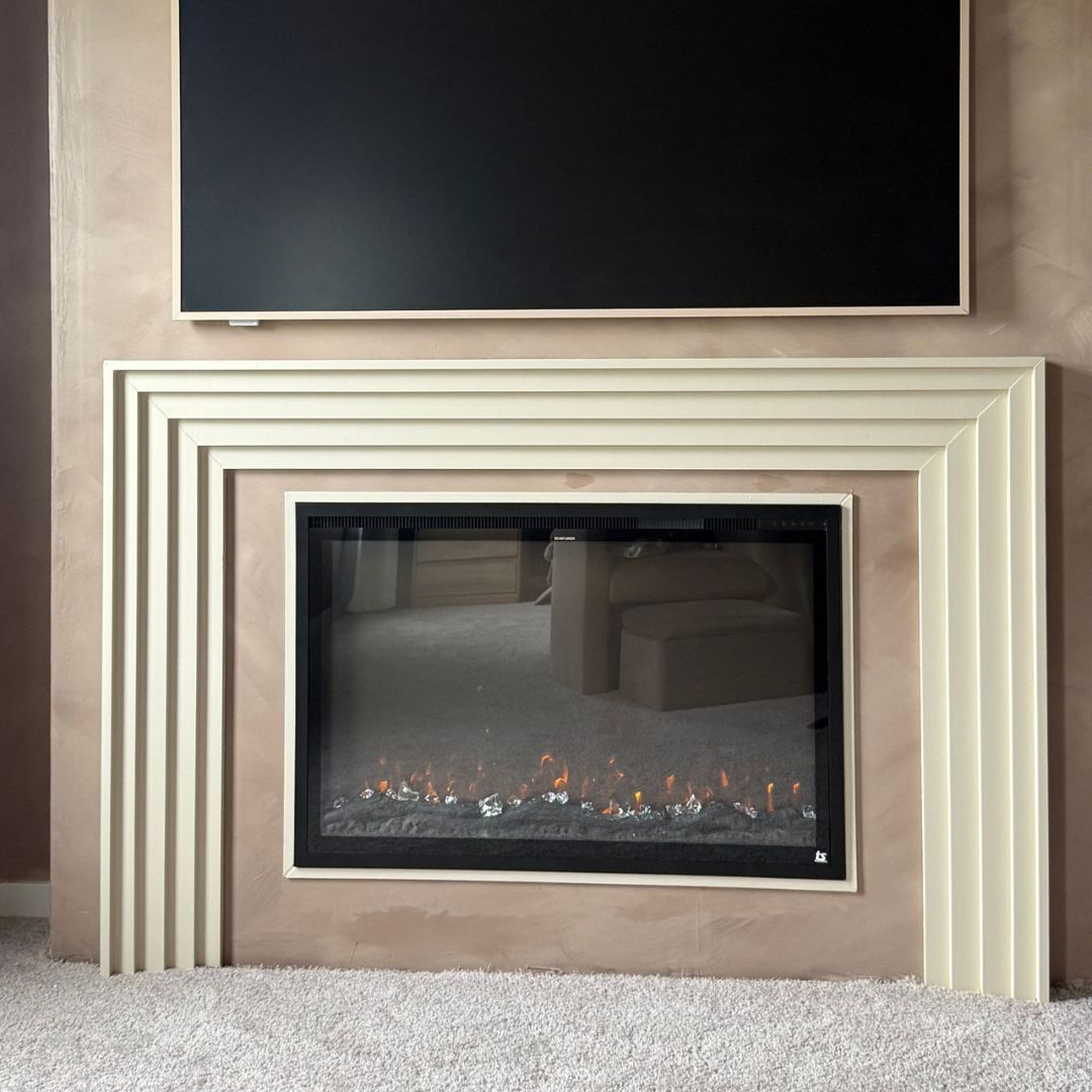 DIY Project with Forte Elite Smart Electric Fireplace