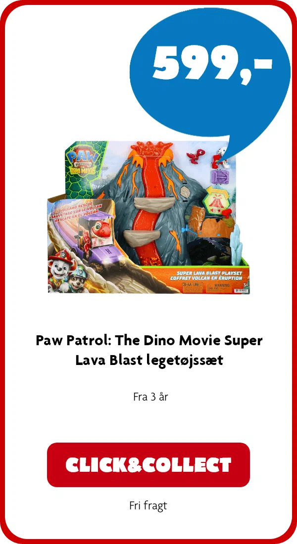 The Dino Movie Super Lava Blast legetøjssæt