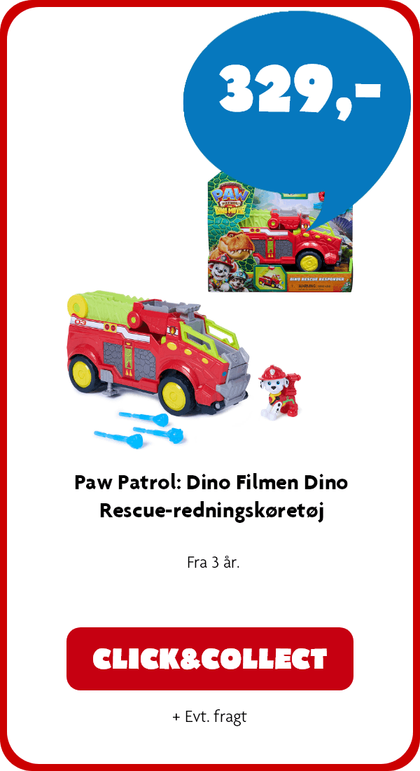 Paw Patrol: Dino Filmen Dino Rescue-redningskøretøj