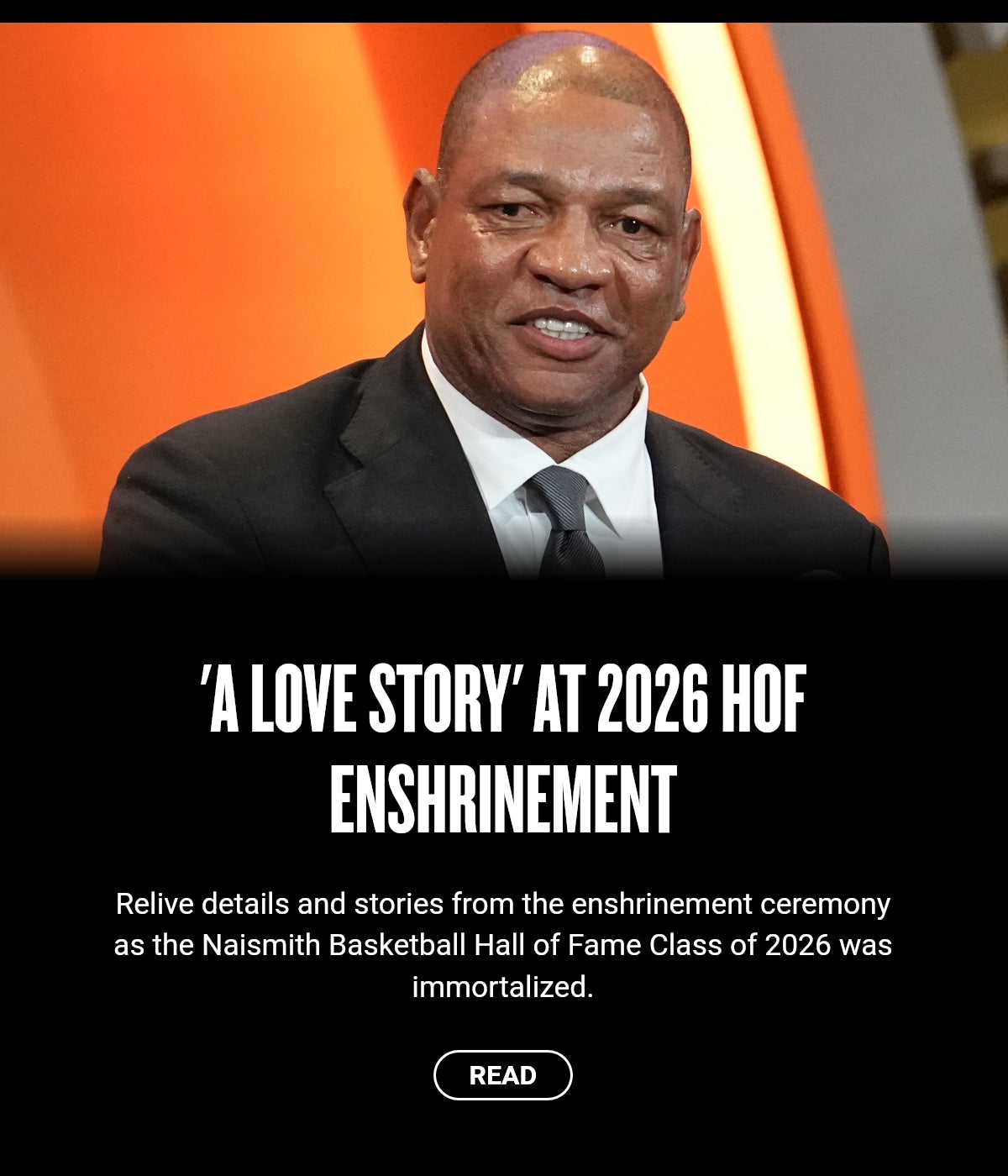 'A love story' at 2026 HOF Enshrinement