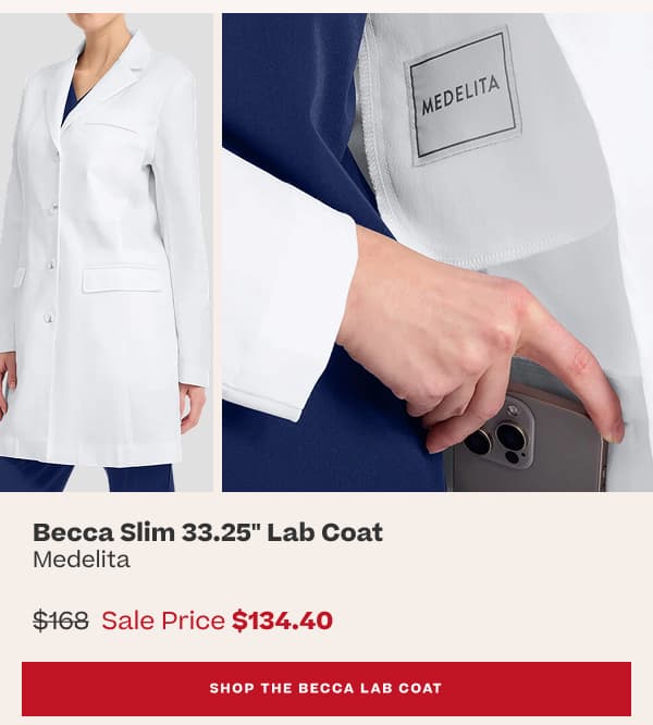 SHOP THE BECCA SLIM LAB COAT