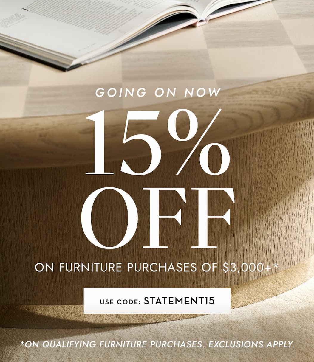 15% Off On Furniture Over $3000