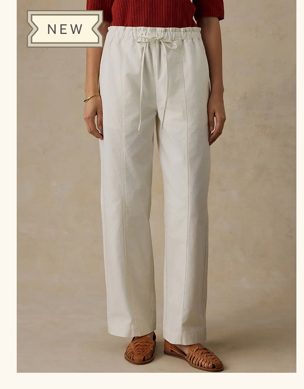 Cotton Twill Pants