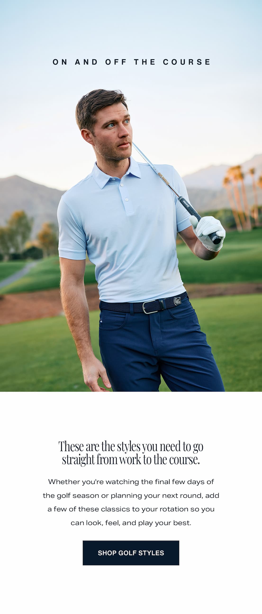 SHOP GOLF STYLES