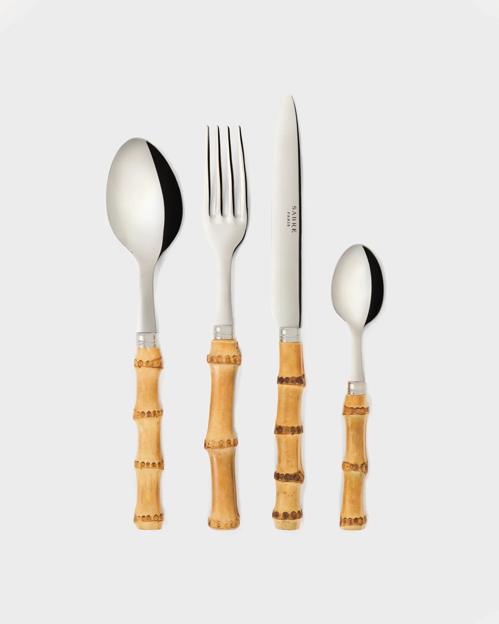 Image of Sabre Cutlery Set, Bamboo