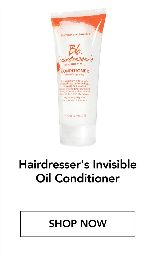 Hairdresser's Invisible Oil Conditioner | SHOP NOW Hairdresser's Invisible Oil Conditioner | SHOP NOW