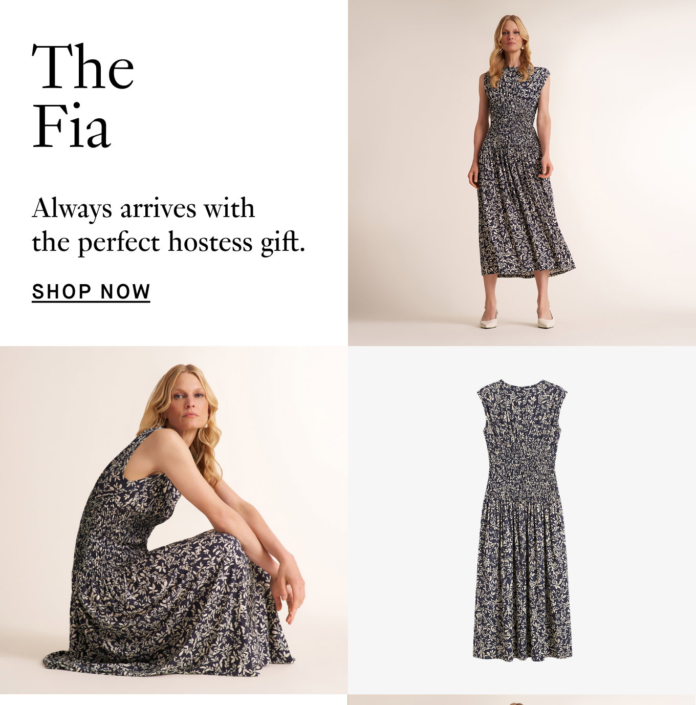 The Fia Pintuck Dress