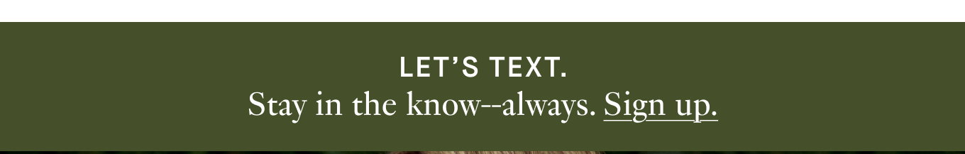Sign up for text messages