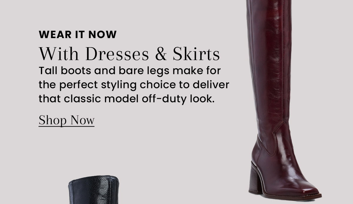 Wear It Now with Dresses and Skirts [Shop Now]