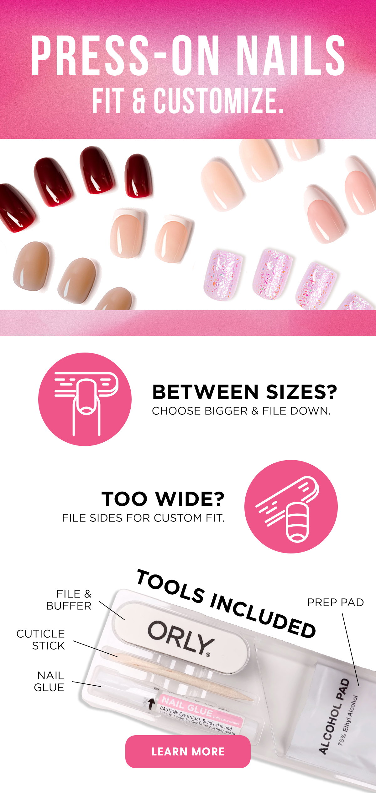 ORLY Press-Ons