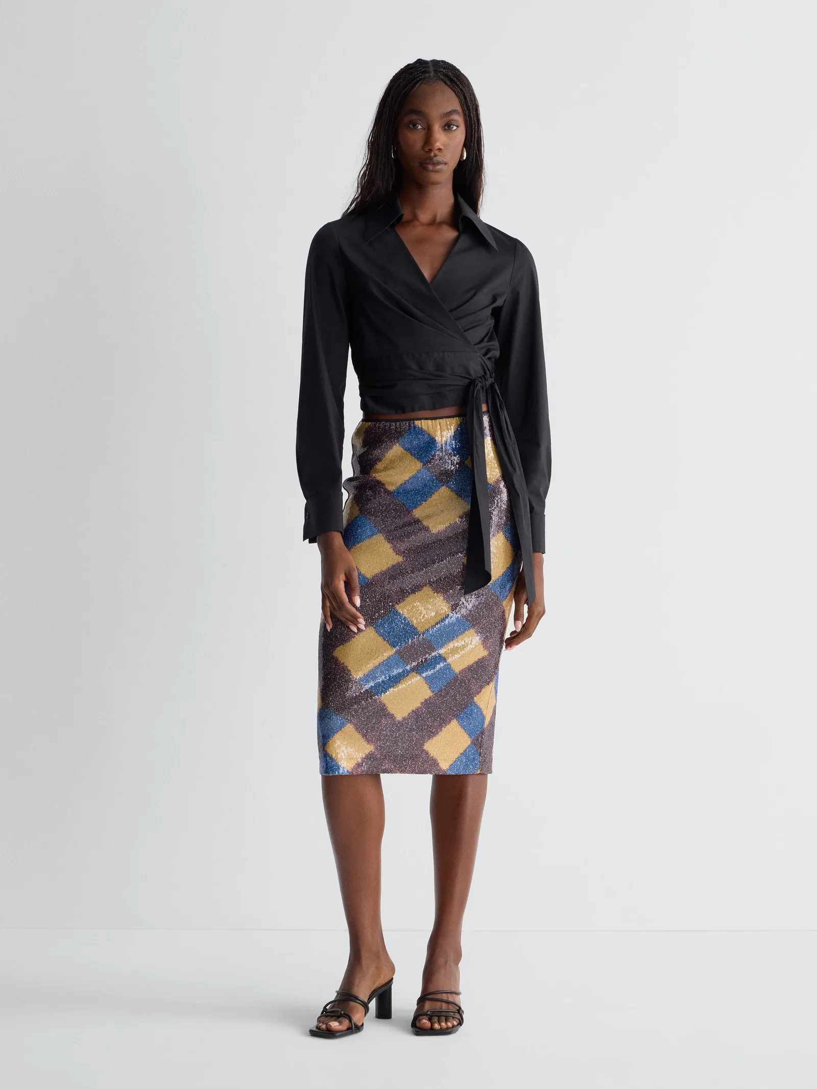 Image of Bianca Sequin Skirt