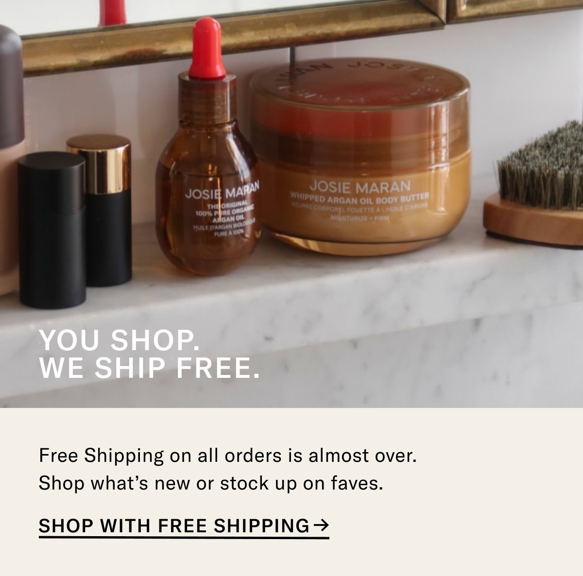 You Shop. We Ship Free